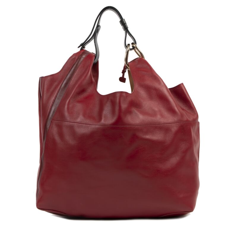 Delvaux Rouge de Pourpre Givry With Me Shoulder Bag Labellov Buy and ...