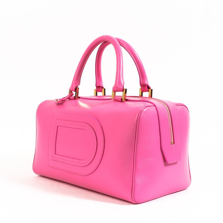 Delvaux Spring/Summer 2015 Louise Boston Flamingo Allure Bag