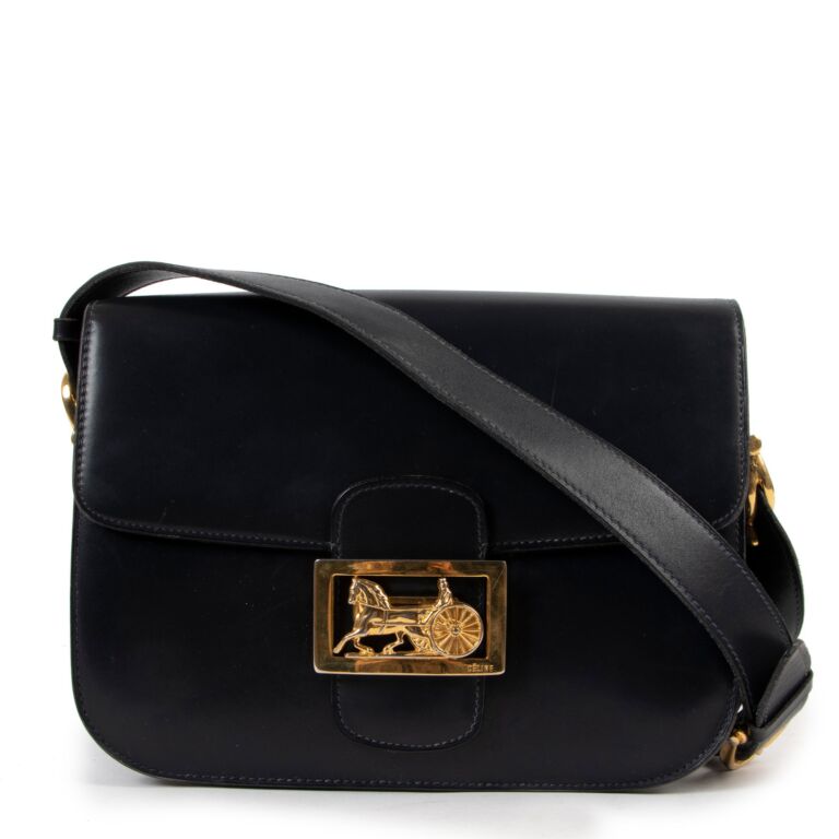 Vintage celine clearance horse carriage bag