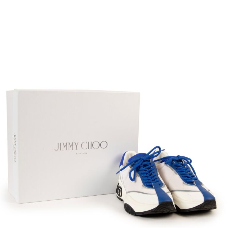 Jimmy Choo Raine Neoprene Sneakers - Size 39 ○ Labellov