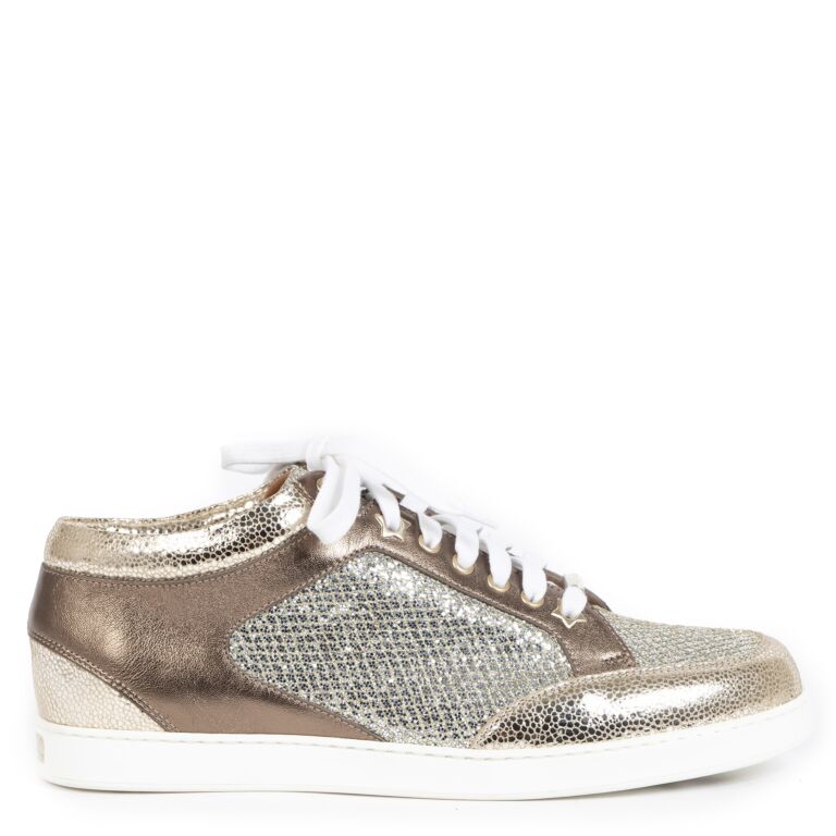 Giuseppe Zanotti Talon Metallic mid-top Sneakers - Farfetch