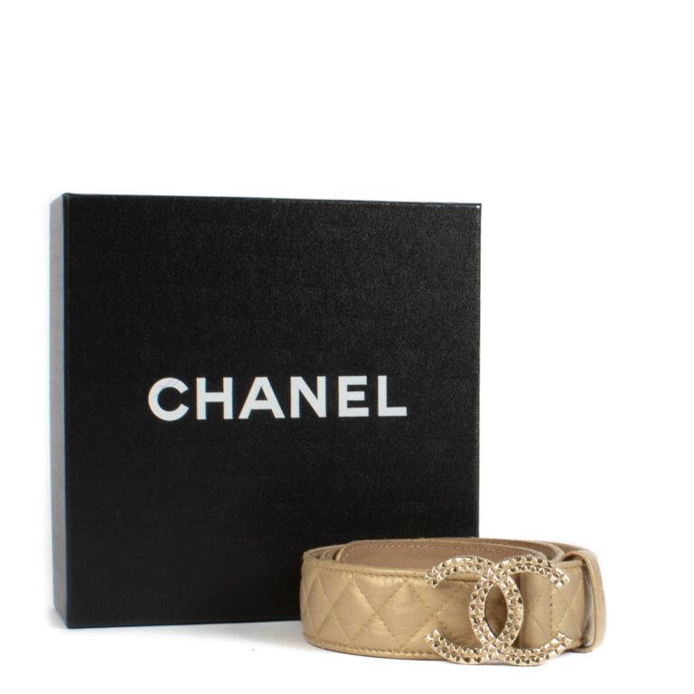 【人気投票 】ハイブランド人気ランキング！ ○ Belt CC Leather Quilted Gold 11A Chanel Labellov Buy ○ 小物