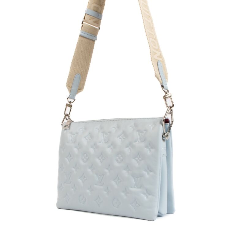 Louis Vuitton Coussin PM Blue Glacier Lamb