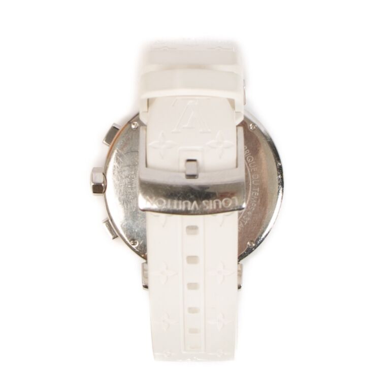 Louis Vuitton - Authenticated Tambour Watch - Steel Silver for Women, Never Worn