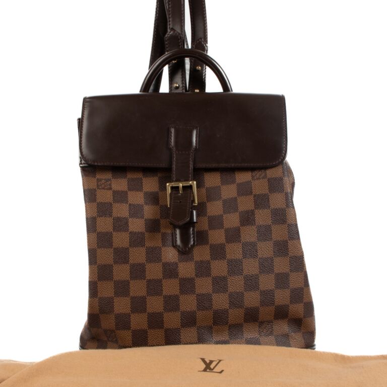 Damier best sale ebene backpack