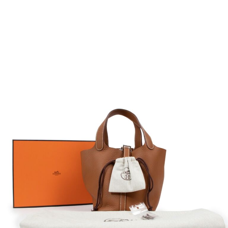 HERMES Picotin Lock 18 Gold Clemence GHW - Timeless Luxuries