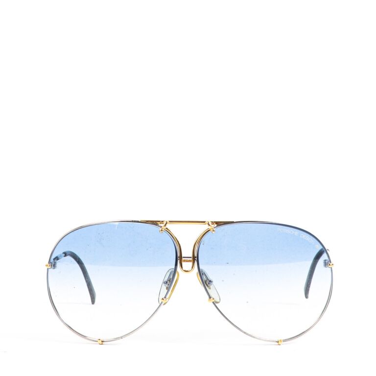 Porsche carrera gold sunglasses on sale