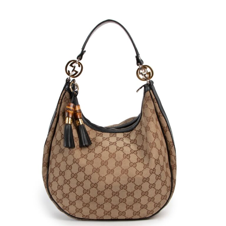 Gucci Hobo Bucket Looping Shoulder Bag – Just Gorgeous Studio