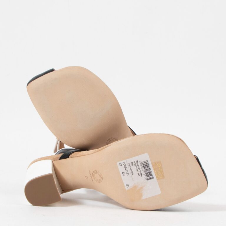 Dries Van Noten Asymmetrical Block heel Sandals Labellov Buy