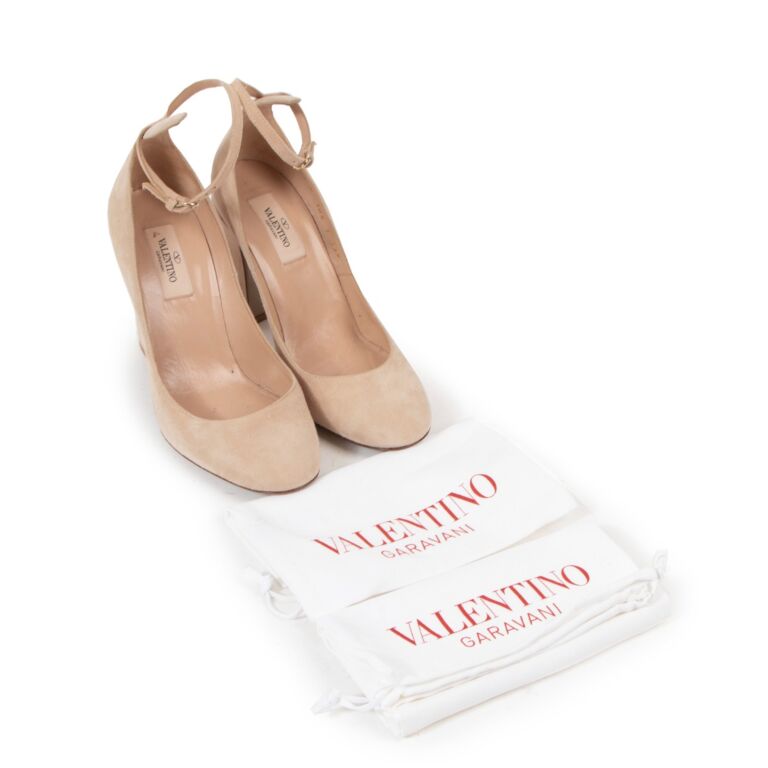 Valentino suede pumps online