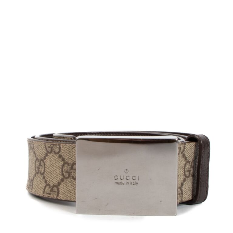 Gucci belt material 2025