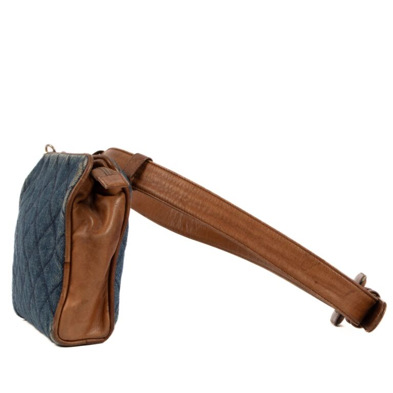 Chanel denim sales crossbody bag