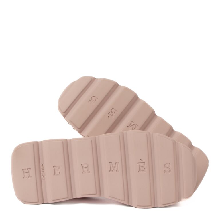 大人気★【HERMES】 Impulseスニーカー ピンク Hermès Rose Porcelaine Impulse Sneakers - size 39
