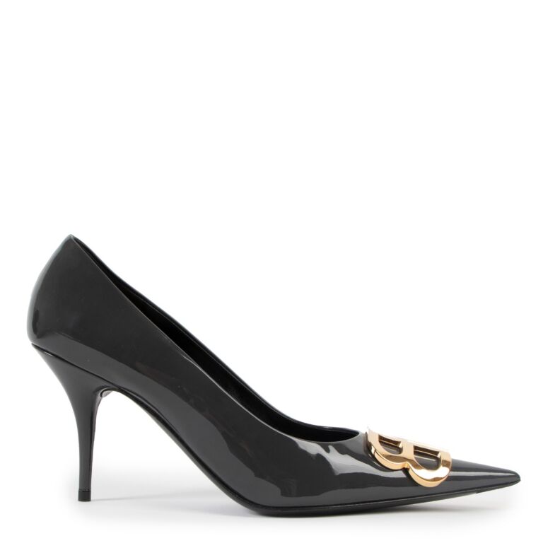 Balenciaga heels grey 2025