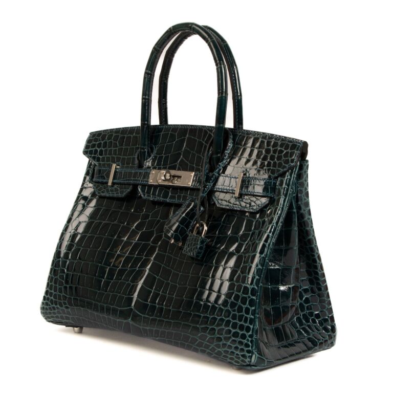 Hermes black alligator birkin cheap