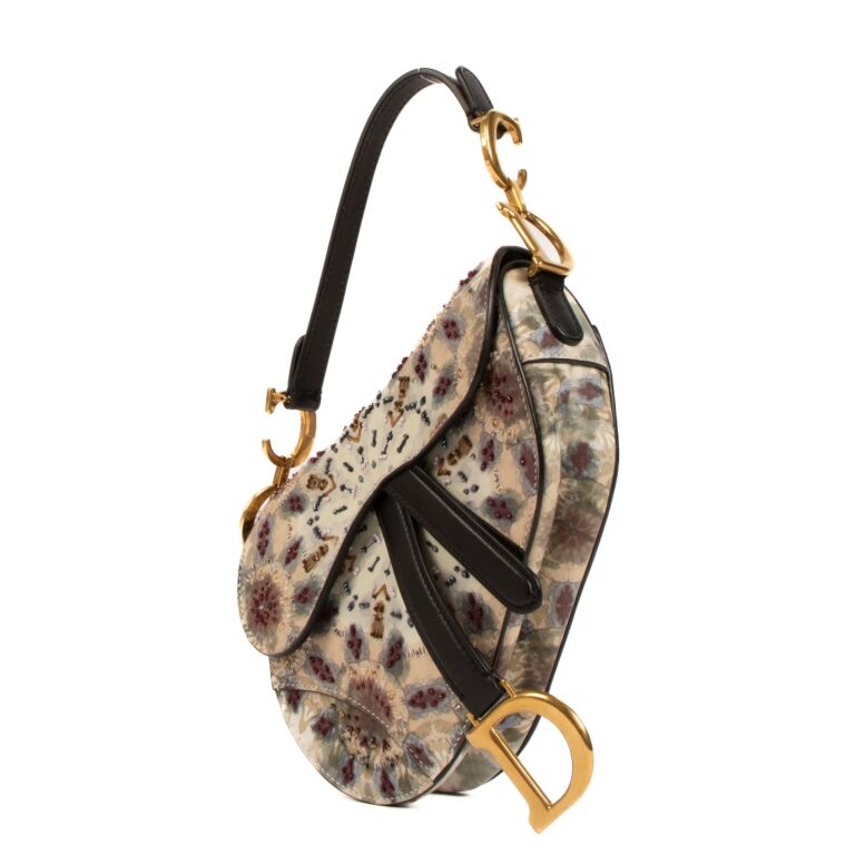 Christian Dior KaleiDiorscopic Mini Saddle Bag Labellov Buy and Sell Authentic Luxury