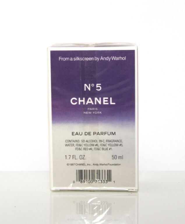 Dane Shue Canvas Art Prints - Chanel No. 5 - Floral ( Fashion > Hair & Beauty > Perfume Bottles art) - 37x37 in