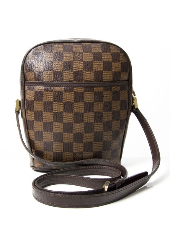 Louis Vuitton Ipanema Pm Damier Ebene Crossbody Bag (pre-owned