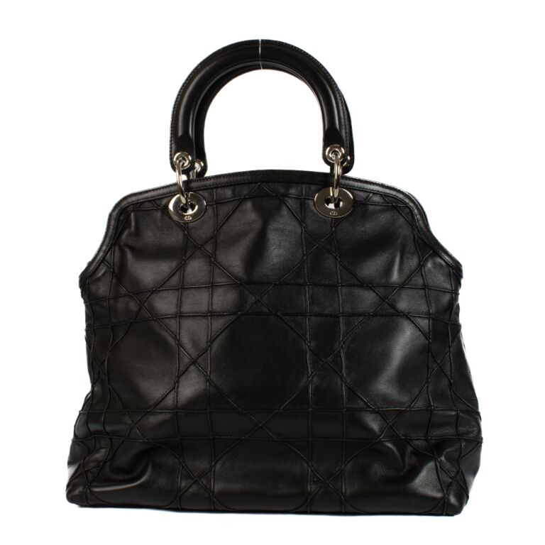 Dior cannage tote bag