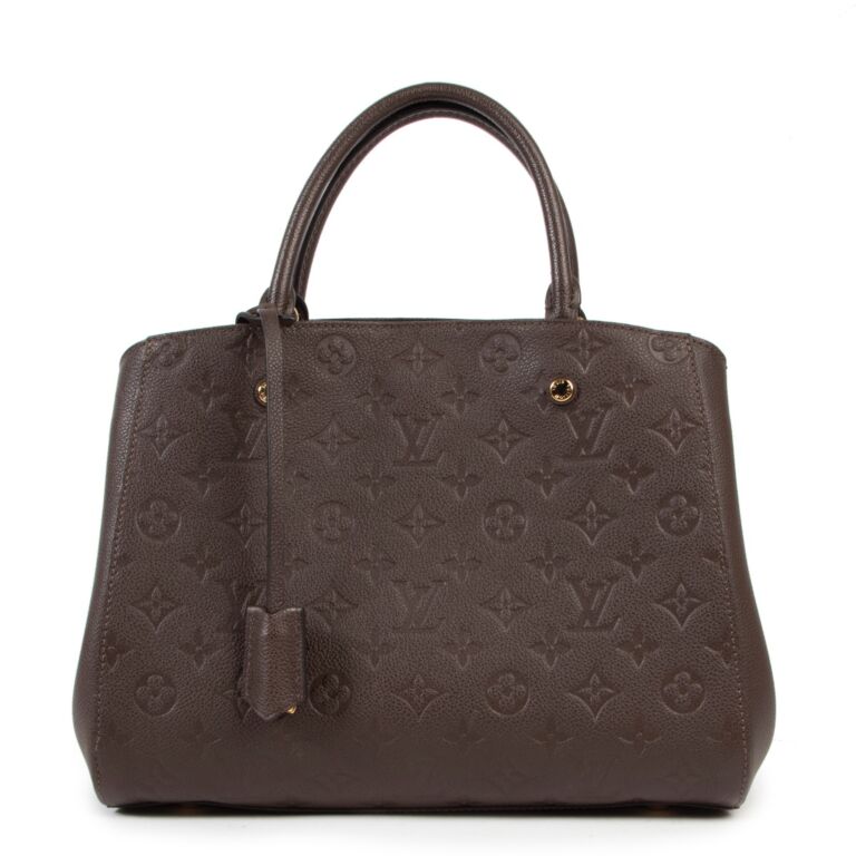 Louis Vuitton Monogram Montaigne MM - Brown Totes, Handbags - LOU740766