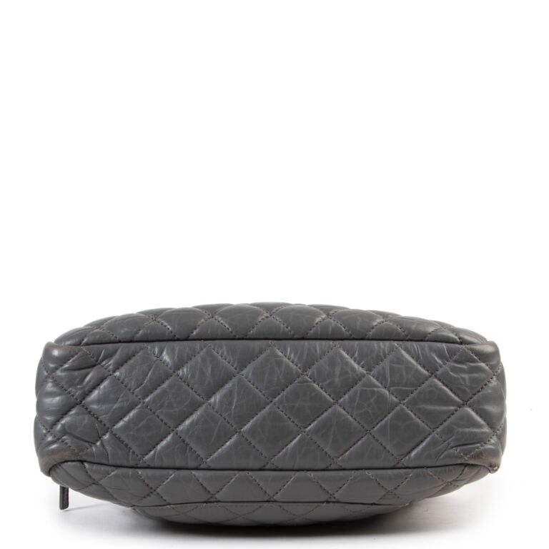 Chanel Grey Quilted Reissue Camera Shoulder Bag ○ Labellov ○ Buy