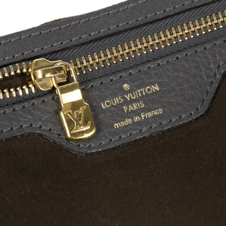 Louis Vuitton Mahina GM grey jean shoulder bag 2007 NEW - Katheley's