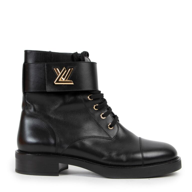 Louis Vuitton Black Wonderland Boots - size 39,5 ○ Labellov ○ Buy and Sell  Authentic Luxury