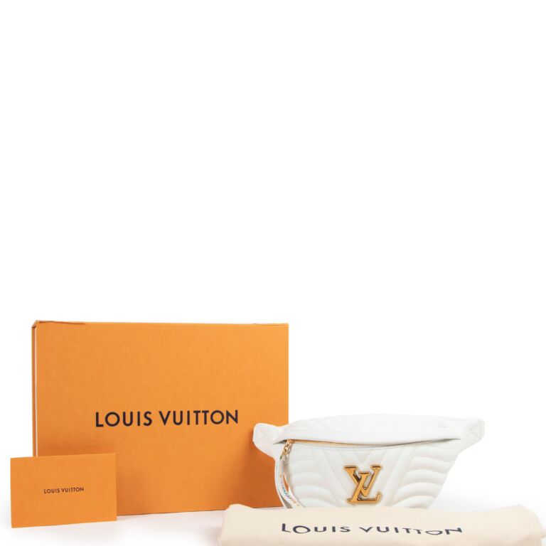 FWRD Renew Louis Vuitton New Wave Belt Bag in Black