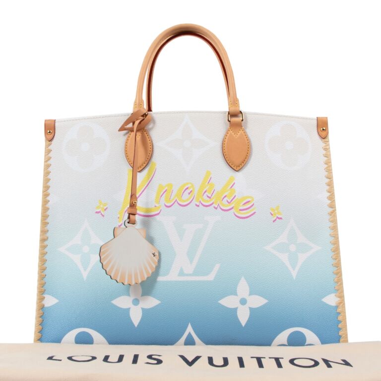 Louis Vuitton Limited Edition Knokke Onthego GM Shoulder Bag