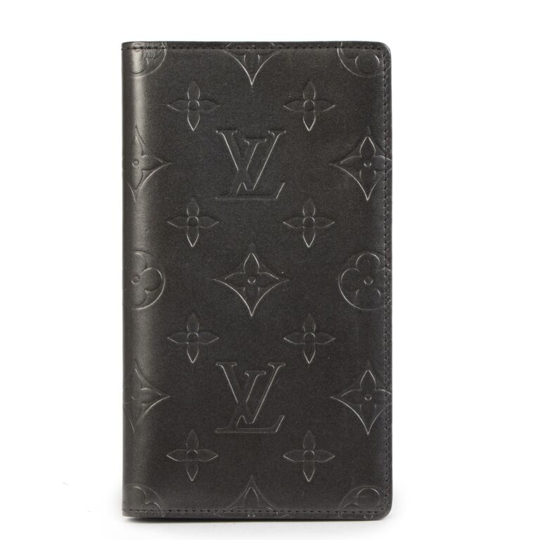 Louis Vuitton Monogram Checkbook Holder Case Wallet 502547