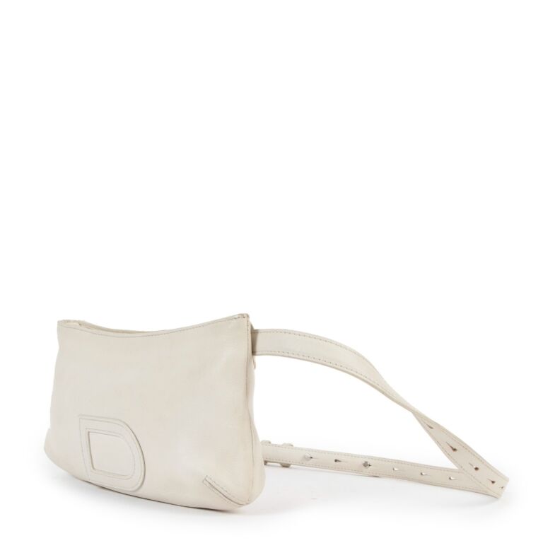 Pin leather crossbody bag Delvaux White in Leather - 18000008