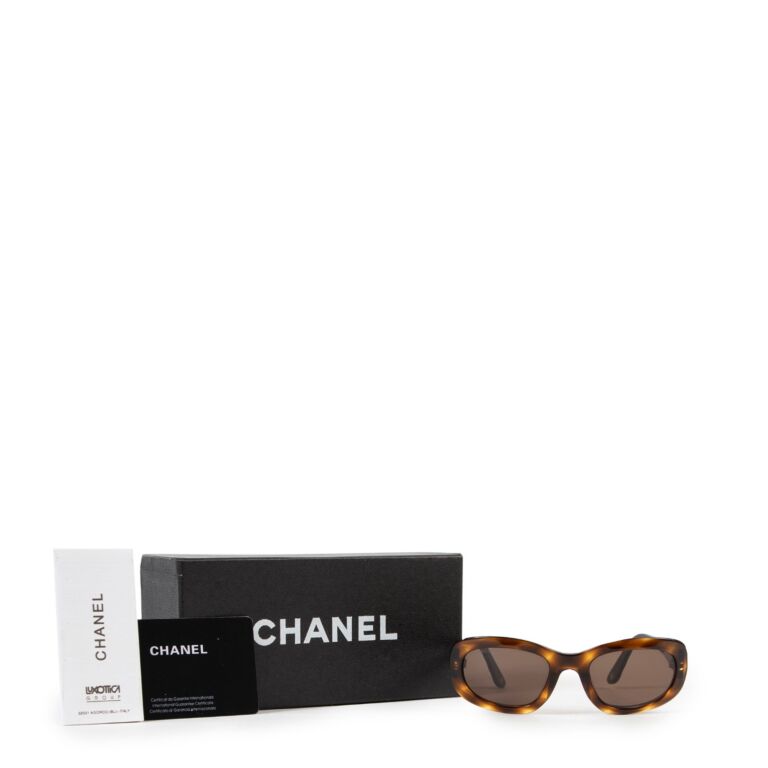 CHANEL Rectangle Sunglasses A71280 Black 320693  FASHIONPHILE