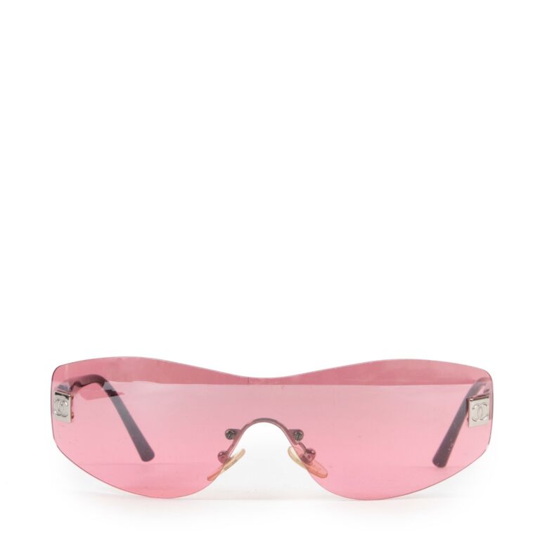 Chanel top rose sunglasses