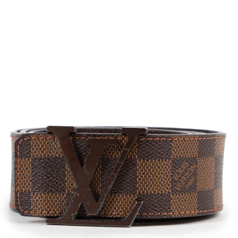 Louis Vuitton Damier Ebene Belt - Size 100 ○ Labellov ○ Buy and Sell  Authentic Luxury