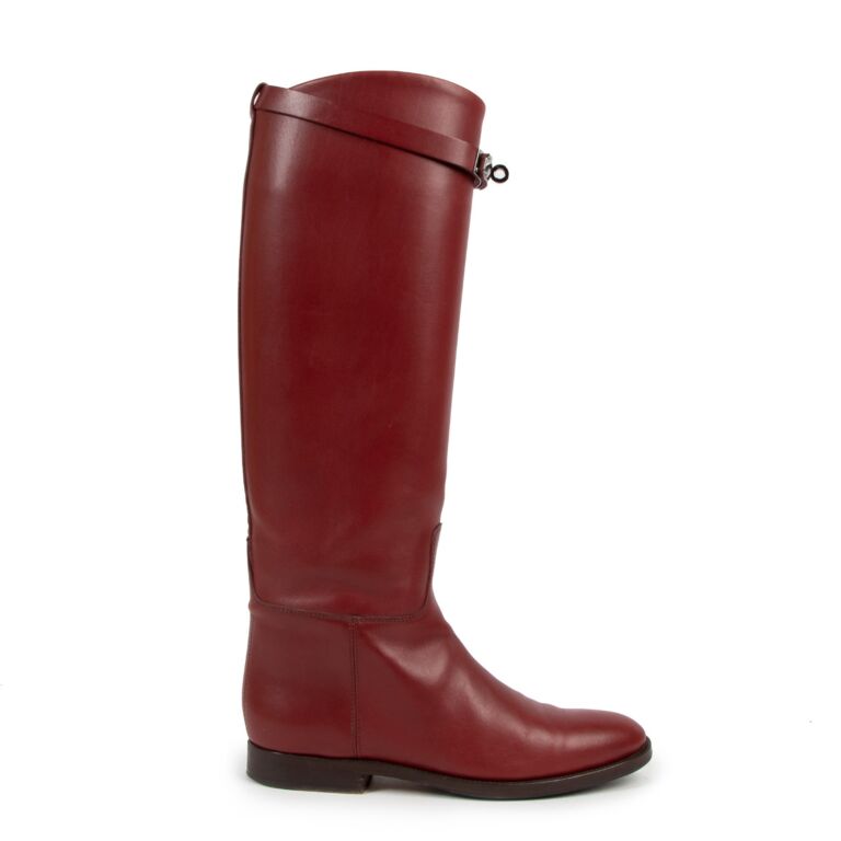 Hermes kelly hot sale jumping boots