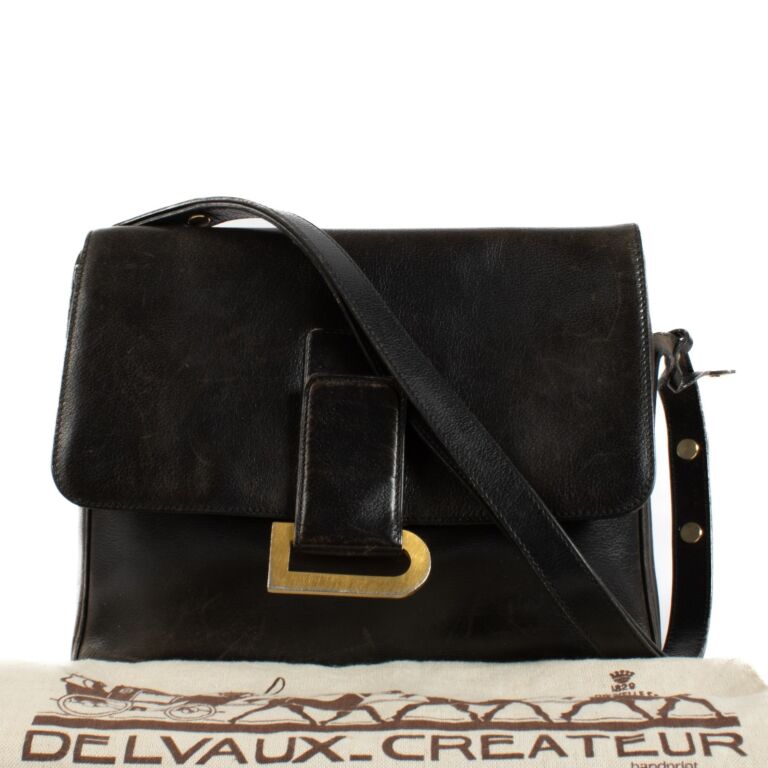 バッグ Delvaux Poirier Crossbody/Shoulder Bag Delvaux Cognac Poirier Shoulder Bag ○ Labellov ○ Buy and