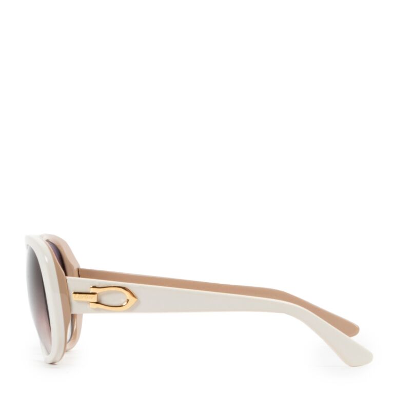 White cartier online frames
