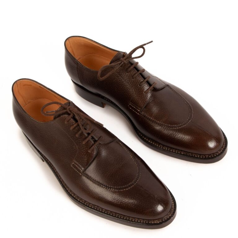 John Lobb John Lobb Norway Leather Norwegian Split Toe Lug