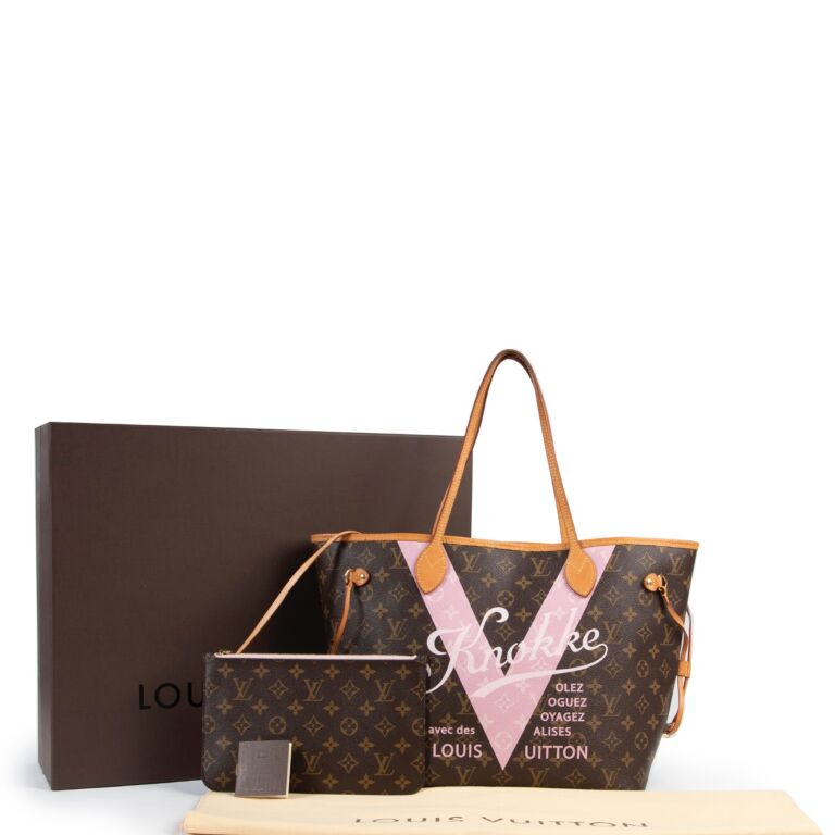 Louis Vuitton Monogram Limited Edition 'Knokke' Neverfull Bag