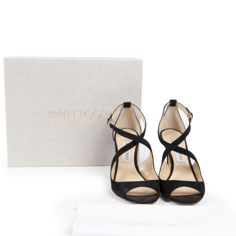 Jimmy choo emily black online