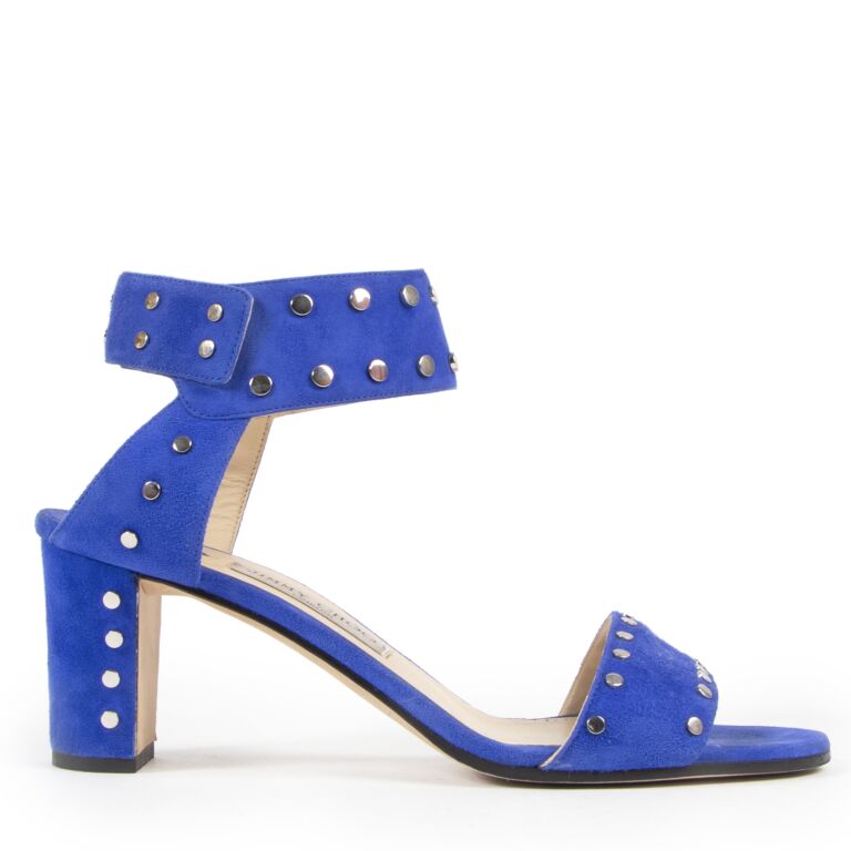 jimmy choo heels blue