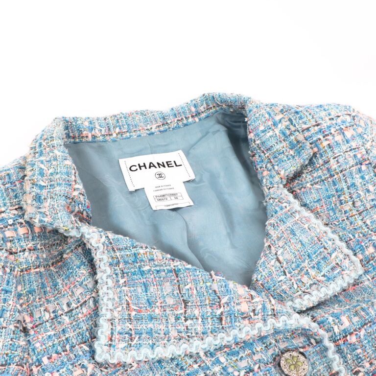 Buy Mango Blue Pocket Tweed Jacket from the Next UK online shop