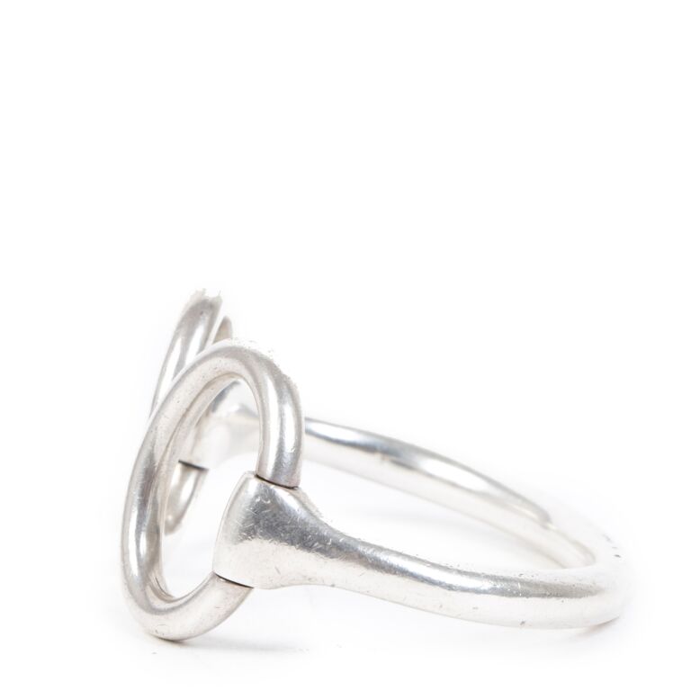 Hermès Sterling Silver Horsebit Nausicaa Bracelet ○ Labellov