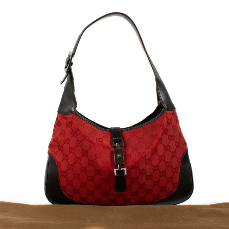 【関税・送料込み】Gucci Hbg Jackie Grand Prix Gucci Jackie Monogram Canvas – l'Étoile de Saint Honoré