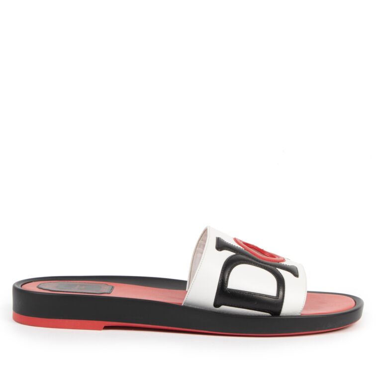 Red christian online dior slides