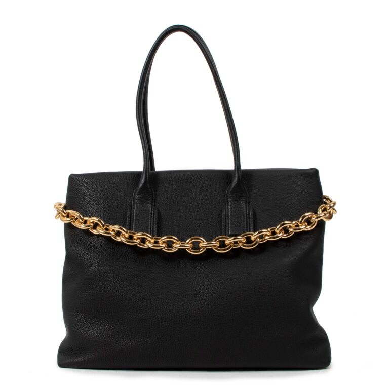 Bottega Veneta Black Saint Germain Tote Labellov Buy and