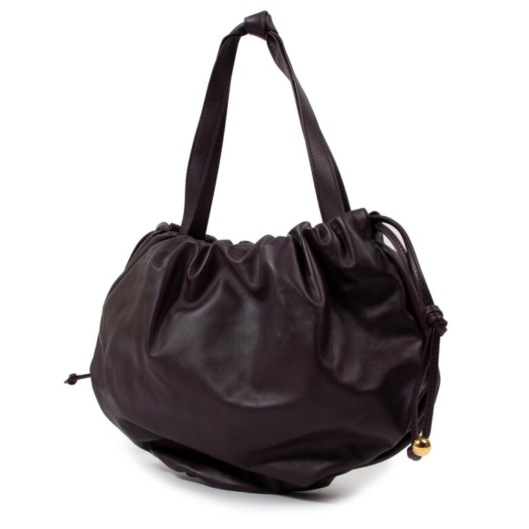 Bottega Veneta Medium Bulb Grape Leather Bag ○ Labellov ○ Buy 