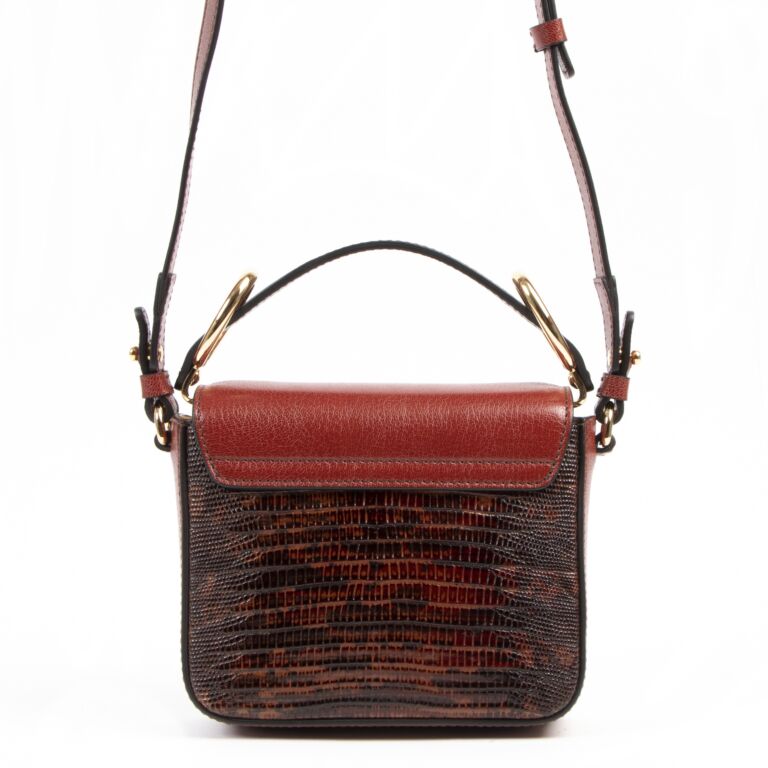 大人女性の Chloé C Small Crossbody Sepia Brown Bag ○ Labellov ○ Buy バッグ