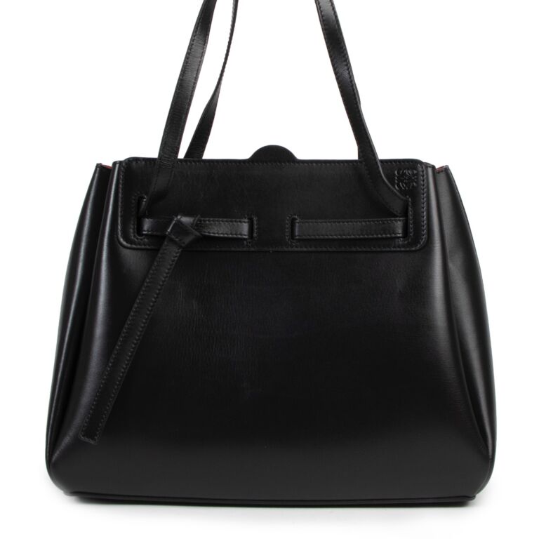 Loewe Black Lazo Shopper bag
