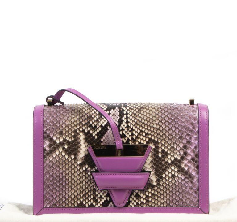 Loewe python bag new arrivals
